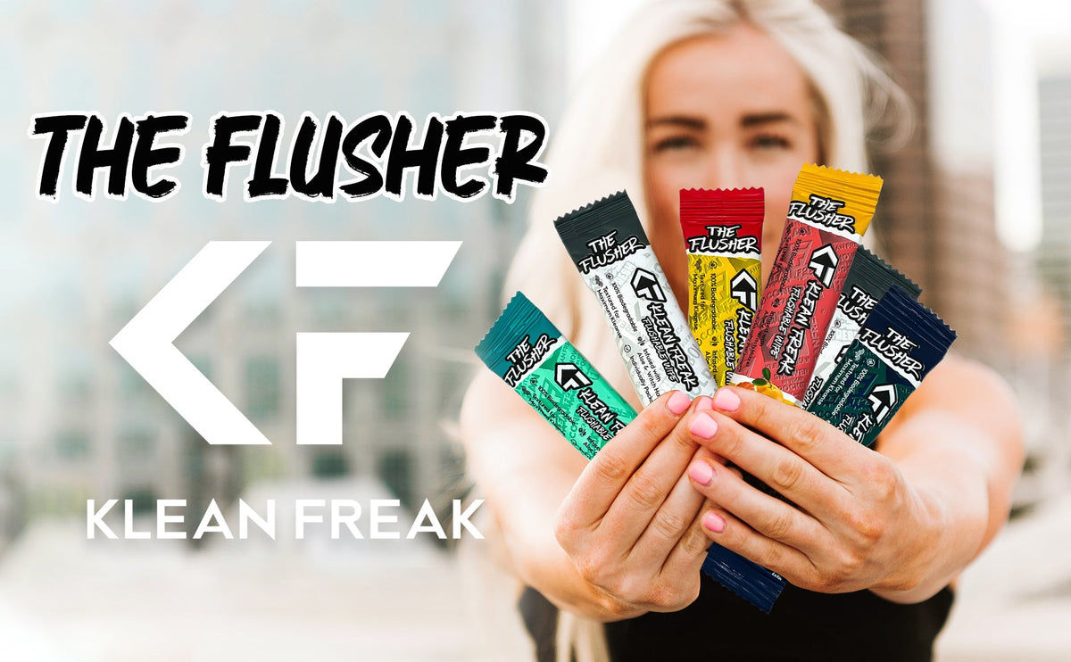 The Flusher - 100 Pack - Flushable Wipes