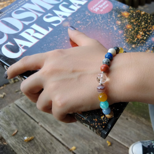 Asteroid Belt Solar System Bracelet